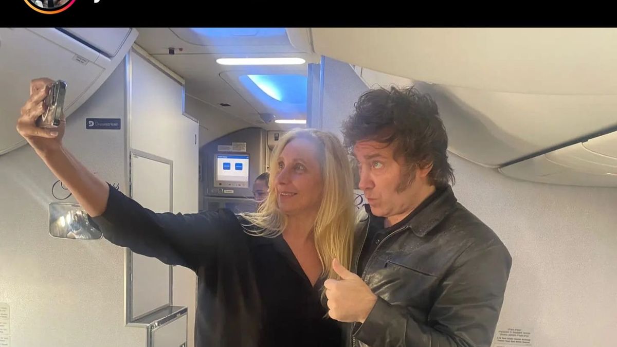 Javier Milei y su hermana Karina