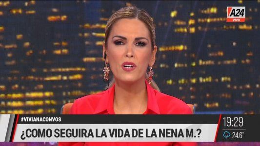 Viviana Canosa hizo un descargo y contó novedades de la nena M