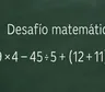 Desafío matemático: la cuenta parece fácil, pero muchos cometen un error frecuente
