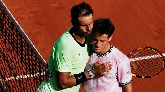 Diego Schwartzman se despidió de pie de Roland Garros: jugó bien pero Rafa Nadal le ganó en 4 sets