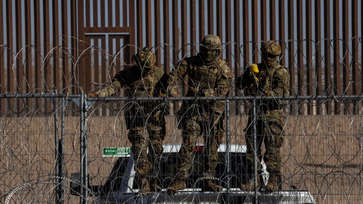 Trump env&iacute;a 1.500 uniformados a la frontera con M&eacute;xico (Foto: gentileza Bloomberg).