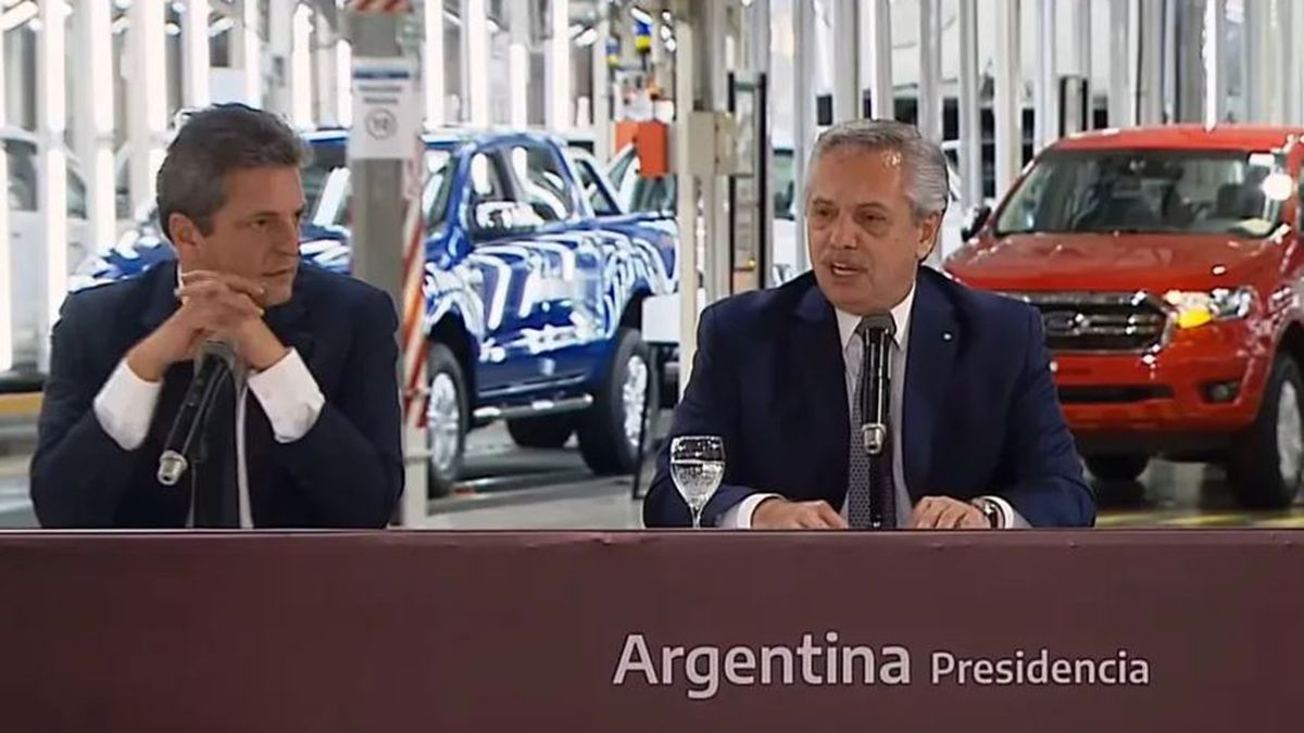 Sergio Massa anunció inversiones en la industria automotriz. (Foto: archivo)