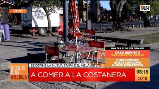 La nueva normalidad: cómo es comer en la Costanera