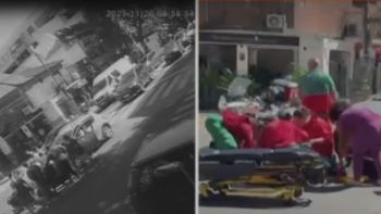 Atropelló a una ciclista en Palermo y volvió a pasarle el auto por encima: estremecedor video