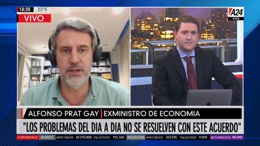 Prat Gay le bajó un cambio al Gobierno: Los problemas del día a día no se resuelven con este acuerdo