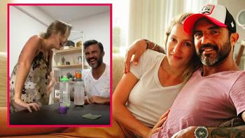 La divertida forma en la que Mica Viciconte y Fabián Cubero atraviesan la cuarentena