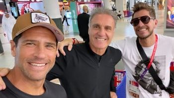 Sebastián Domínguez, Oscar Ruggeri y el Pollo Vignolo están en Qatar.
