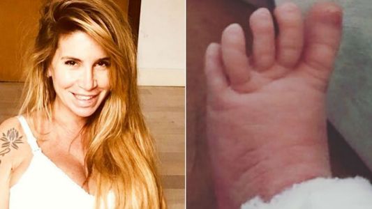 La primera foto de Felipe, el hijo de Florencia Peña