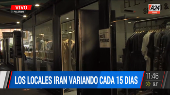 Así son los containers de primeras marcas de ropa para el Día del Padre. (Captura de Tv) Así son los containers de primeras marcas de ropa para el Día del Padre. (Captura de Tv)