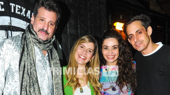 Las fotos del festejo de Laurita Fernández junto al elenco de Matilda, en su despedida del Gran Rex