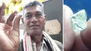 india: un granjero encontro un diamante de 13 quilates y se convirtio en millonario