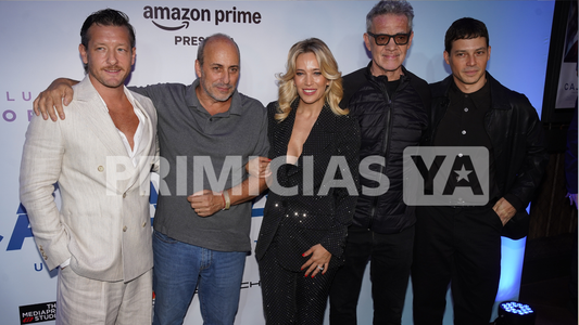 Junto a sus padres Luisana Lopilato deslumbró en la presentación de su nueva película: las fotos