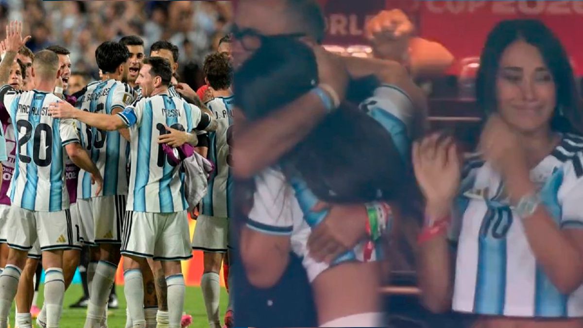 La extrema emoción de Antonela Roccuzzo luego de que Argentina le ganara a Inglaterra
