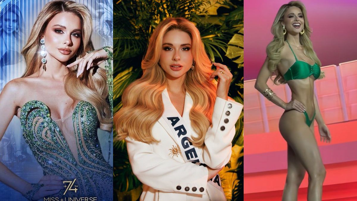 Aldana, la ex de Agapornis, la representante argentina en el concurso de Miss Universo. (Foto: A24.com)