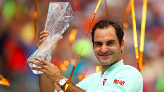 Federer se consagró en el Masters 1000 de Miami y logró su 101º título