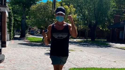 Sergio Lapegüe cumplió su gran sueño tras el alta del COVID-19