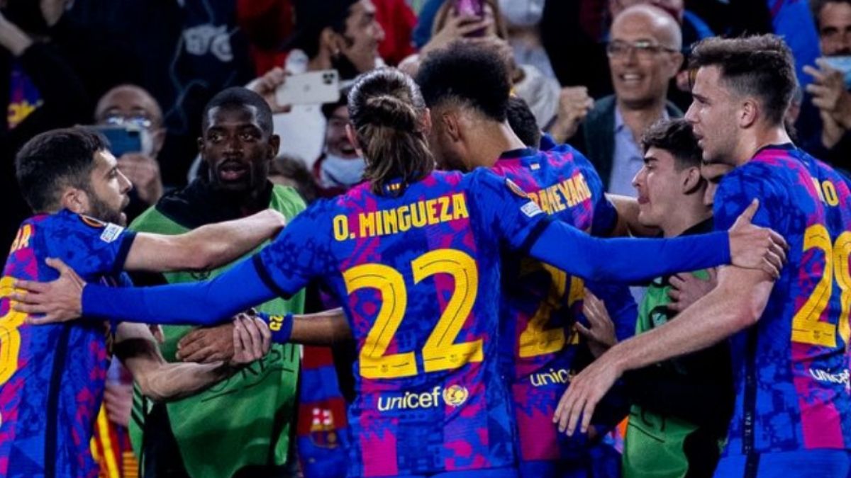 La camiseta del Barcelona que no tenía nada de lo que corresponde.