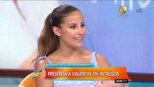 Lourdes Sánchez en su rol de madre: No sé de dónde me salió todo este instinto