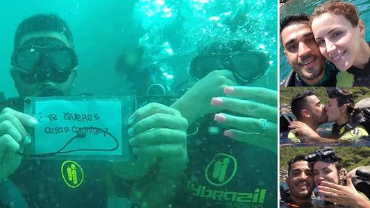 El romántico pedido de matrimonio a Anto Paciello