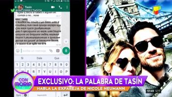 Matías Tasín habló de su ruptura con Nicole Neumann