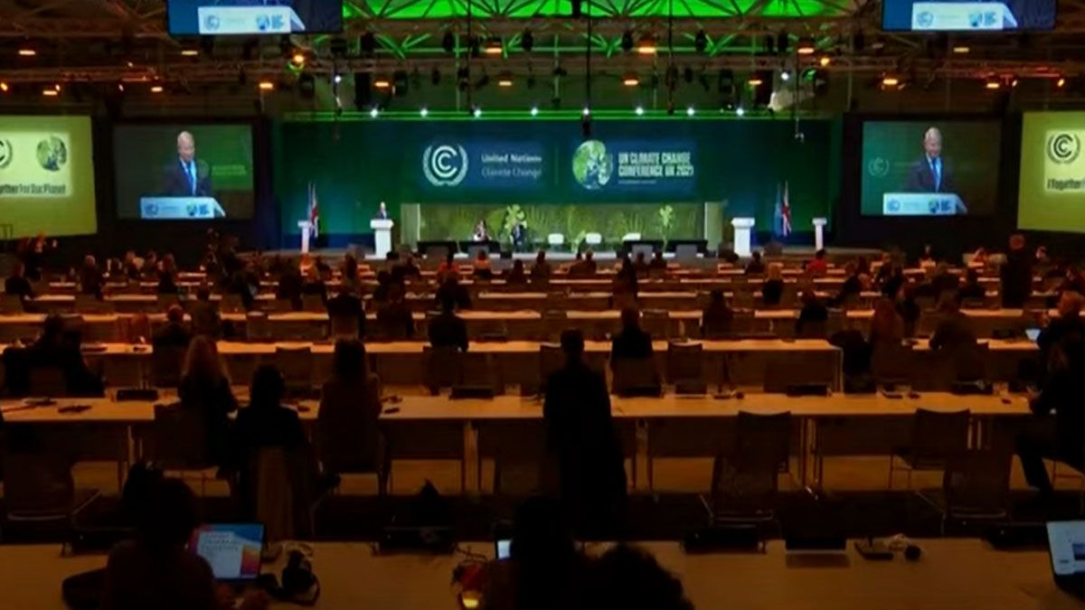 La COP26 en Glasgow escuchó la decisión de Jeff Bezos de aportar US$ 2.000 millones para luchar contra el cambio climático ( Foto: COP26)