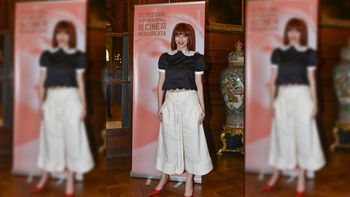 El sorprendente look de Romina Gaetani en la presentación del Festival de Cine de Mar del Plata