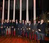 Francos y ocho gobernadores participaron de un acto en la Rural en medio de la tensión por fondos y coparticipación