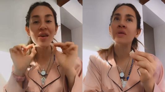 Jimena Barón se mostró comiendo cartílago de pollo y explicó los beneficios