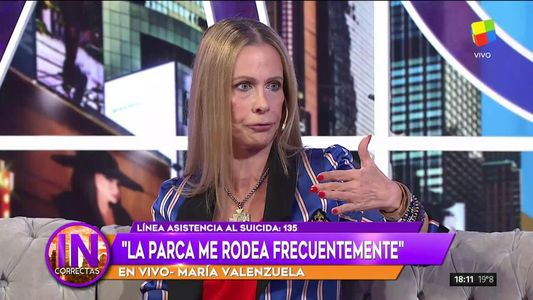 María Valenzuela: La parca me rodea permanentemente