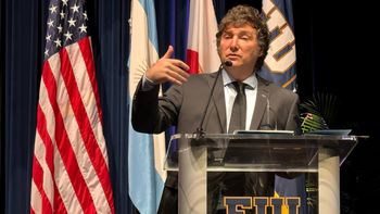 Javier Milei viajó a EEUU y hablará en la ONU. (Foto: archivo)