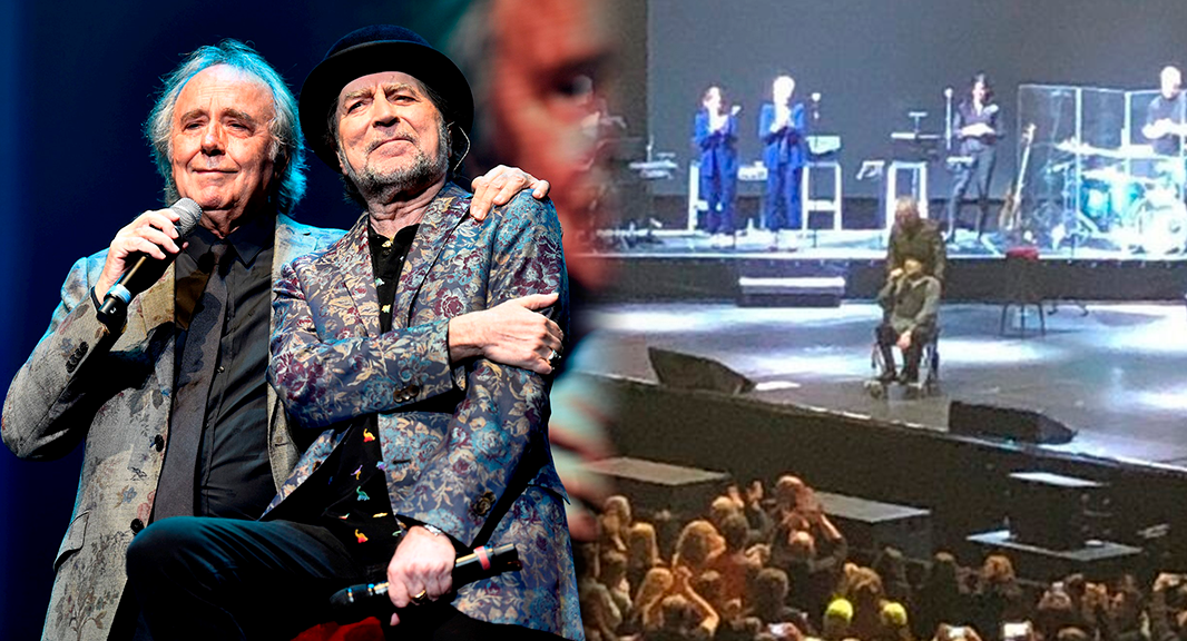 Joaquín Sabina se cayó del escenario y debió suspender el show