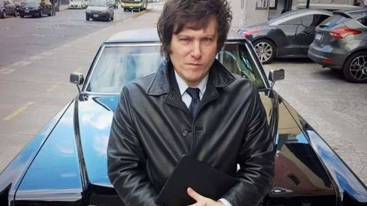 El exclusivo auto de Javier Milei que se robó la atención de todos