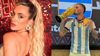 Las fotos del festejo de los hijos Camila Homs y Rodrigo de Paul