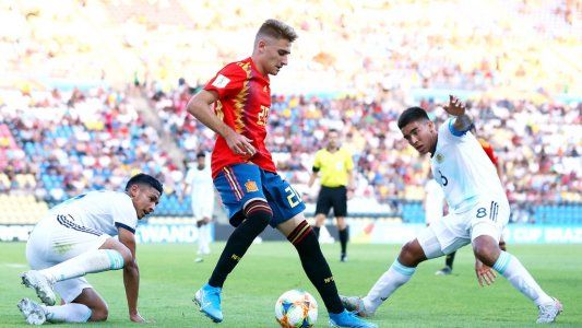 Mundial Sub-17: la Argentina de Aimar jugó un buen partido pero empató 0-0 con España en el debut