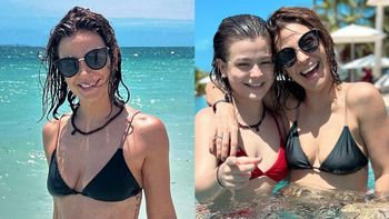 Las imágenes de las paradisíacas vacaciones de Agustina Cherri y su familia en Cancún