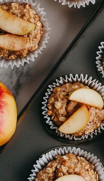 Cómo preparar muffins de avena y manzana: la receta saludable que no puede faltar en tu cocina