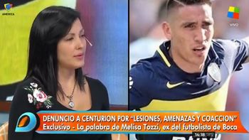 Habló la ex de Centurión: El martes fue borracho a casa y me pegó