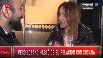 La fuerte revelación de Vero Lozano sobre su vínculo con Susana Giménez