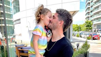 Imágenes del reencuentro de Rodrigo De Paul con sus hijos después de la furia de su ex, Camila Homs