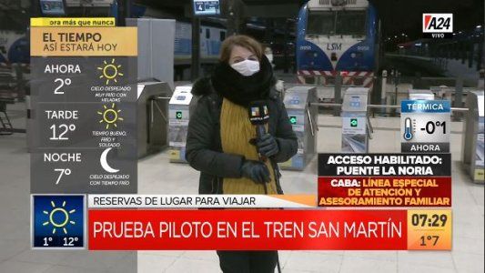 Ya comenzó a funcionar “Reserva tu tren” para viajar en el Tren San Martín