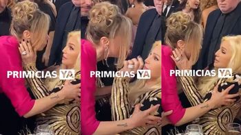 Susana Giménez y Caramelito Carrizo protagonizaron un emotivo momento en los premios Martín Fierro 2023