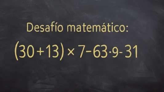 Desafío matemático: el reto que pocos consiguen superar en segundos
