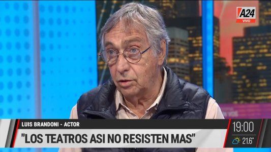 Luis Brandoni: su experiencia con el coronavirus y la situación crítica de los teatros