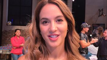 Flor Vigna sobre cómo es trabajar con Nico Vázquez: Él es como un súper papá, siempre está pendiente de todos