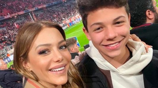 La sorpresa de Evangelina Anderson a Bastián, su hijo de 13 años con Martín Demichelis, a días del Mundial