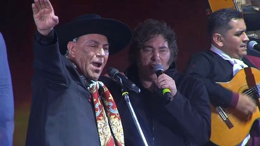 El Chaqueño Palavecino explicó por qué invitó a Milei para que cante con él en Jesús María