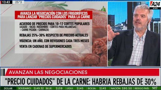 Buscan lanzar un programa de precios cuidados para la carne
