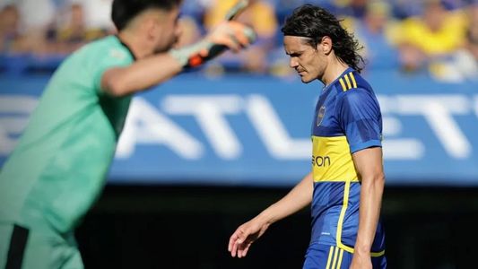Boca confirmó el grado de la lesión de Edinson Cavani: cuánto tiempo estará fuera de las canchas