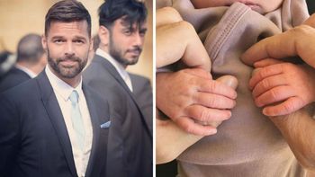 Ricky Martin anunció que adoptó una nena con su marido Jwan Yosef