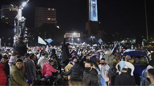 Tras los festejos por la victoria de Argentina, ¿aumentarán los contagios?